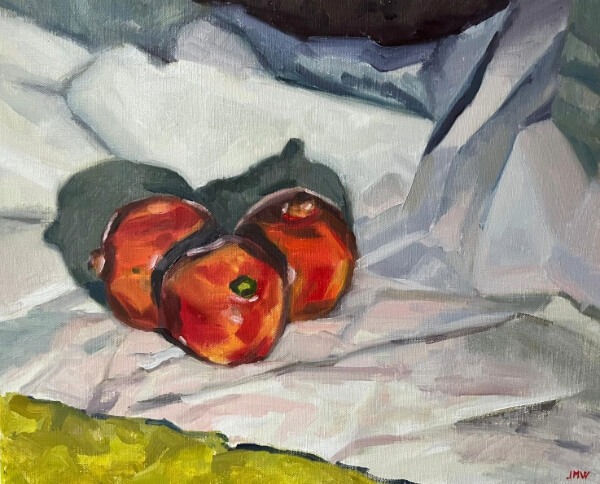 Peinture à l'huile à l'atelier par Jean-Marc Wettstein
